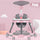 PINK Upgrade Adjustable Baby Walker Stroller Play Activity Music Kids Ride On Toy Car