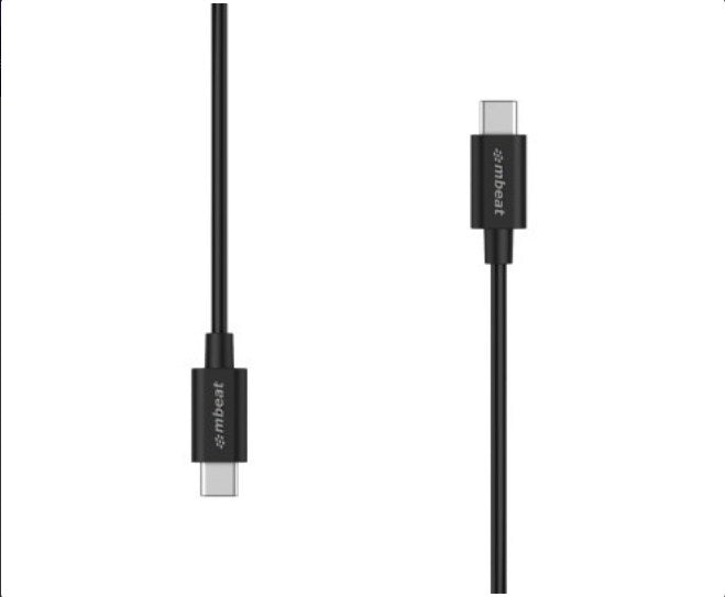 MBEAT Prime 2m USB-C to USB-C 2.0 Charge And Sync Cable High Quality/Fast Charge for Mobile Phone Device Samsung Galaxy Note 8 S8 9 Plus LG Huawei