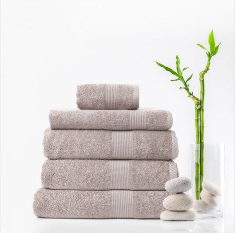 Prime Deal Royal Comfort Cotton Bamboo Towel 5pc Set