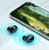 Wireless Earphones Mirror Power Display Touch Control HiFi Earbuds Bluetooth 5.1 With Mic