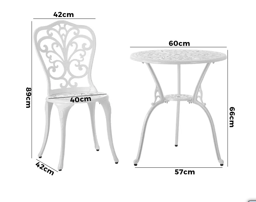 Outdoor dining set