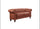 3+2+1 Seater Brown Sofa Lounge Chesterfireld Style Button Tufted in Faux Leather