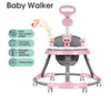 PINK Upgrade Adjustable Baby Walker Stroller Play Activity Music Kids Ride On Toy Car