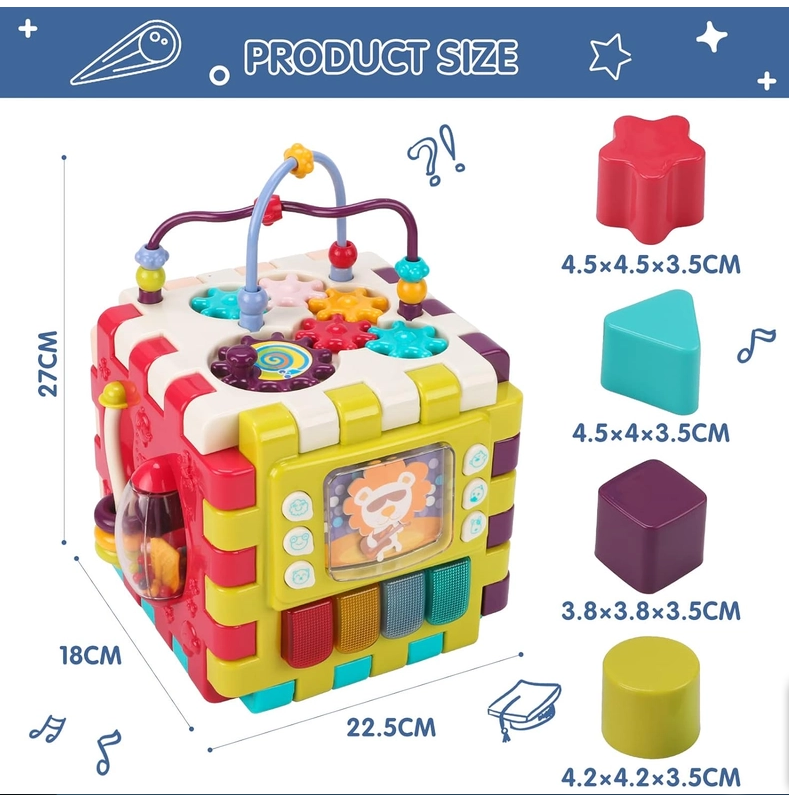  Baby activity Cubes