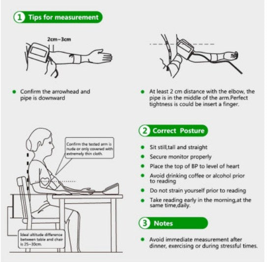 Arm Blood Pressure Monitor