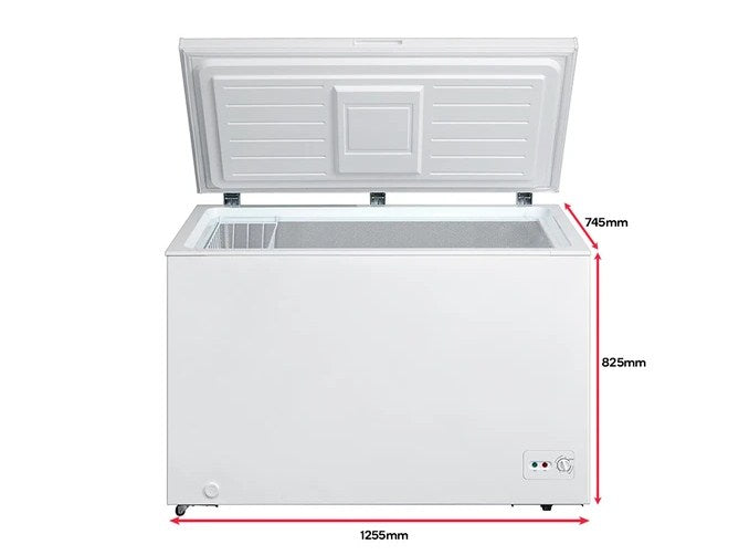 Interchangeable Chest Freezer and Fridge (White) 362L