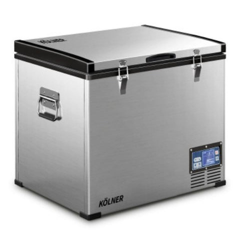 Kolner 75l Portable Fridge Chest Freezer With Lcd Panel - Rv Vehicle Camping Refrigerator