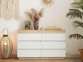 Coastal White Wooden Cabinets