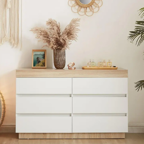 Coastal White Wooden Cabinets