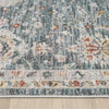 Denim Traditional Indoor Area Rug