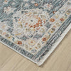 Denim Traditional Indoor Area Rug
