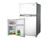 GECKO 95L Portable Fridge Freezer Camping Motorhome Caravan Upright Fridges 12V/24V/240V, Silver