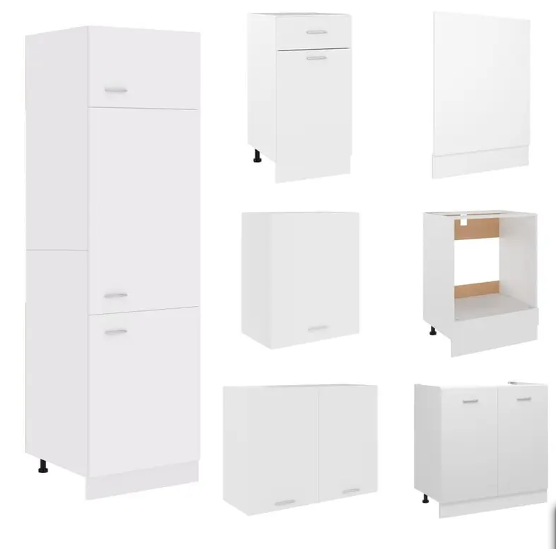 7 Piece Kitchen Cabinet