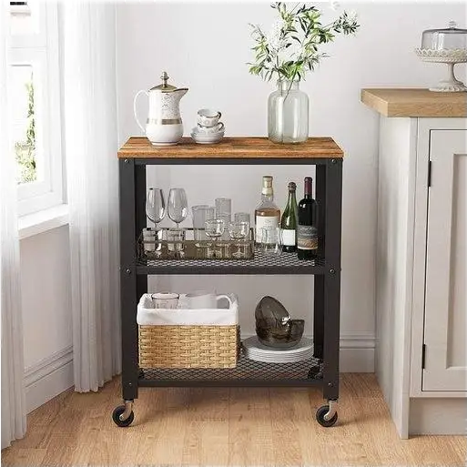 Kitchen island trolley