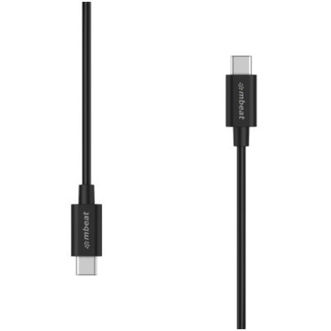 MBEAT Prime 2m USB-C to USB-C 2.0 Charge And Sync Cable High Quality/Fast Charge for Mobile Phone Device Samsung Galaxy Note 8 S8 9 Plus LG Huawei