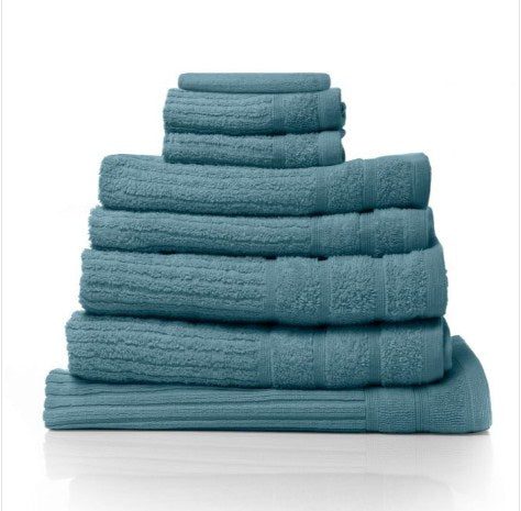 Prime Deal Royal Comfort Eden Egyptian Cotton 600 GSM 8 Piece Towel Pack