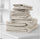Prime Deal Royal Comfort Eden Egyptian Cotton 600 GSM 8 Piece Towel Pack Beige