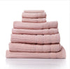 Prime Deal Royal Comfort Eden Egyptian Cotton 600 GSM 8 Piece Towel Pack Blush