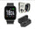 DGTEC 1.4" IPS Smart Fitness Watch with Wireless Earbuds Bundle Black