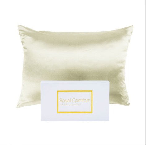 MULBERRY SILK PILLOW CASE TWIN PACK - SIZE: 51X76CM - IVORY