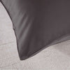 MULBERRY SILK PILLOW CASE TWIN PACK - SIZE: 51X76CM - CHARCOAL