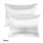 MULBERRY SILK PILLOW CASE TWIN PACK - SIZE: 51X76CM - WHITE
