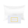 MULBERRY SILK PILLOW CASE TWIN PACK - SIZE: 51X76CM - WHITE