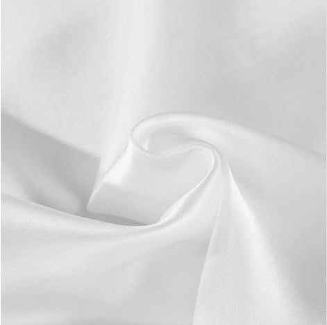 MULBERRY SILK PILLOW CASE TWIN PACK - SIZE: 51X76CM - WHITE