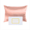 MULBERRY SILK PILLOW CASE TWIN PACK - SIZE: 51X76CM - BLUSH