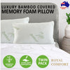 ROYAL COMFORT BAMBOO COVERED MEMORY FOAM PILLOW