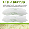 ROYAL COMFORT BAMBOO COVERED MEMORY FOAM PILLOW