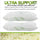 ROYAL COMFORT BAMBOO COVERED MEMORY FOAM PILLOW