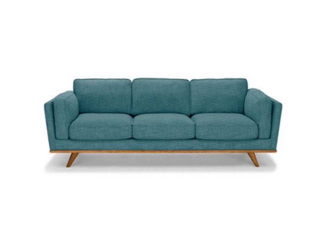 3+2 Seater Sofa Teal Fabric Lounge Set for Living Room Couch with Wooden Frame