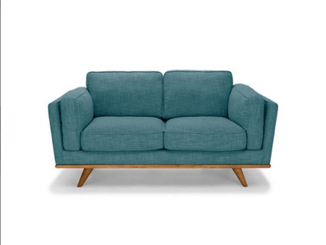 3+2 Seater Sofa Teal Fabric Lounge Set for Living Room Couch with Wooden Frame